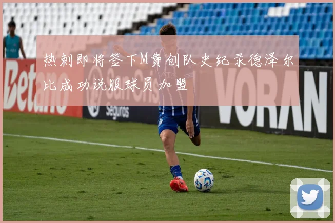 热刺即将签下M费创队史纪录德泽尔比成功说服球员加盟